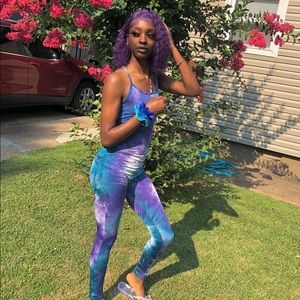 Purple| Blue Jumpsuit